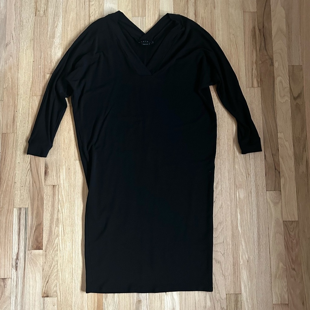 HATCH the visitor dress maternity nursing postpartum black one size - Picture 5 of 11